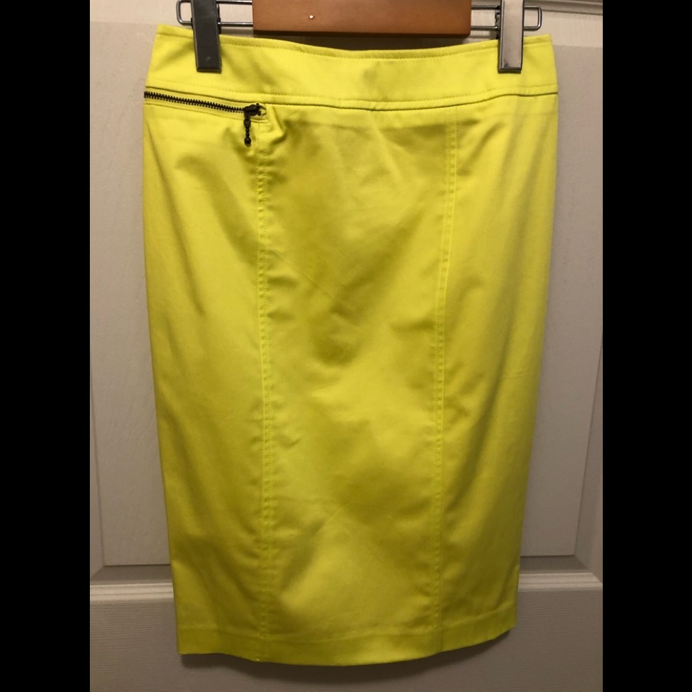 Yellow Pencil Skirt by Massimo (NWOT)